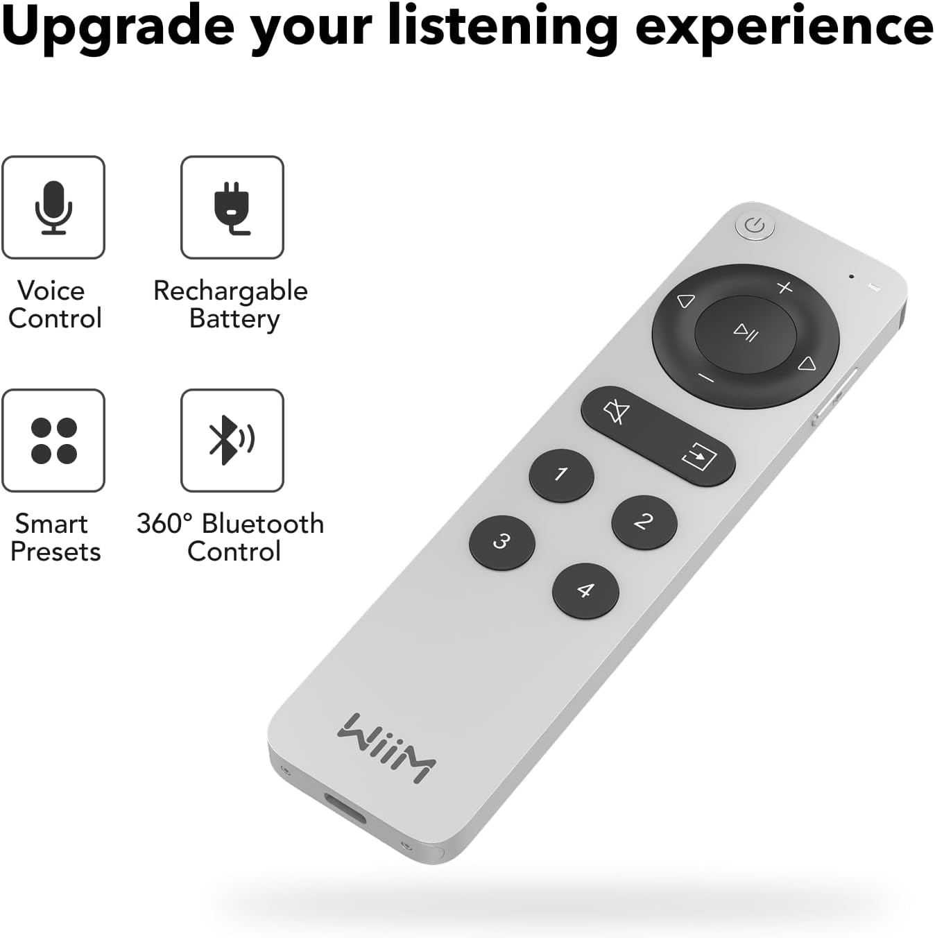 WiiM Voice Remote