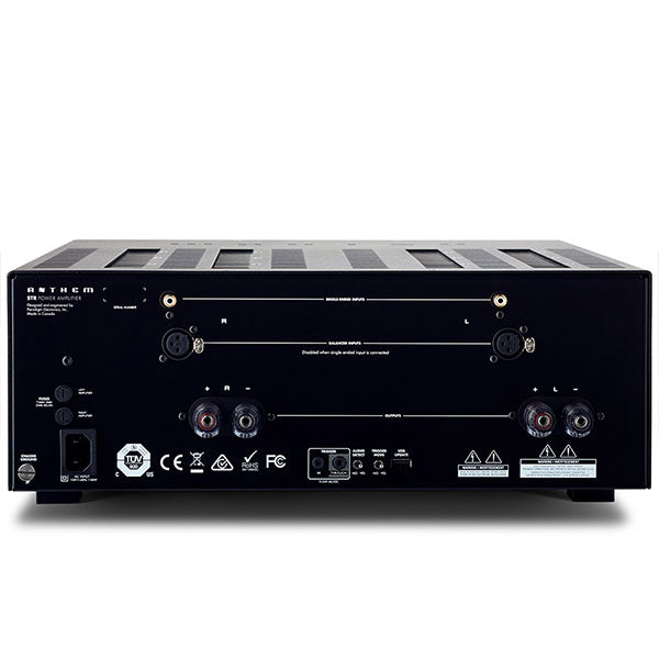 Anthem STR Power Amplifier back