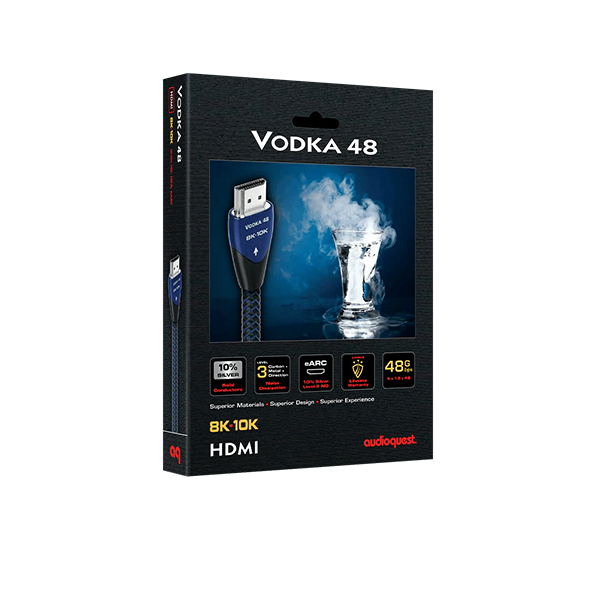 AudioQuest Vodka 48 48Gbps Ultra High Speed HDMI 2.1 Cable