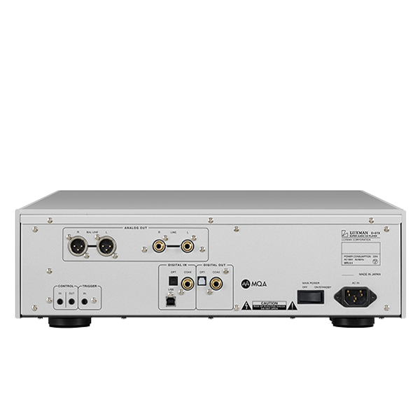 Luxman D-07X back