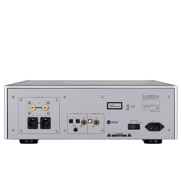 Luxman D-10X back