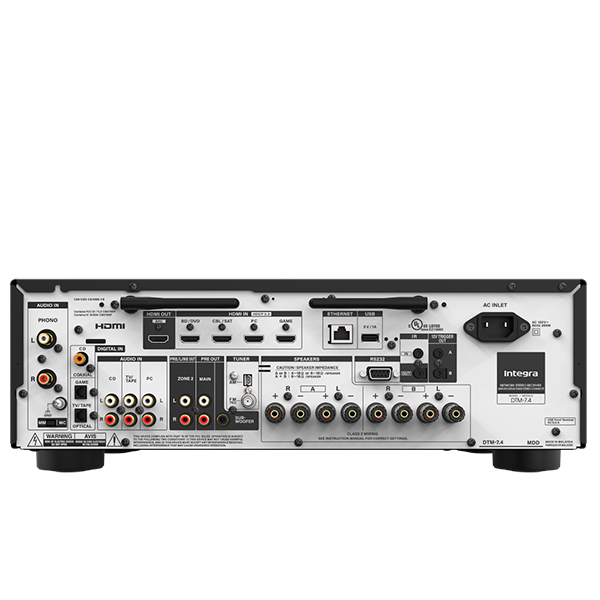Integra DTM 7.4 | High-End AV Receiver