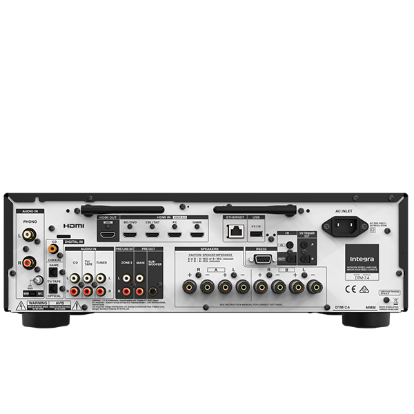 Integra DTM 7.4 | High-End AV Receiver