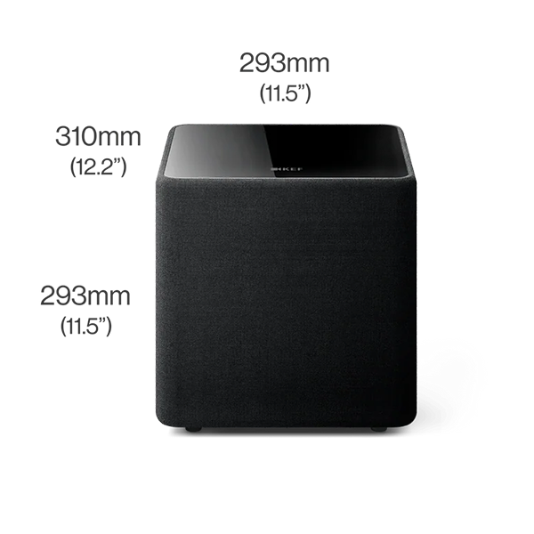 KEF Kube 8 MIE 8-inch front-firing active subwoofer