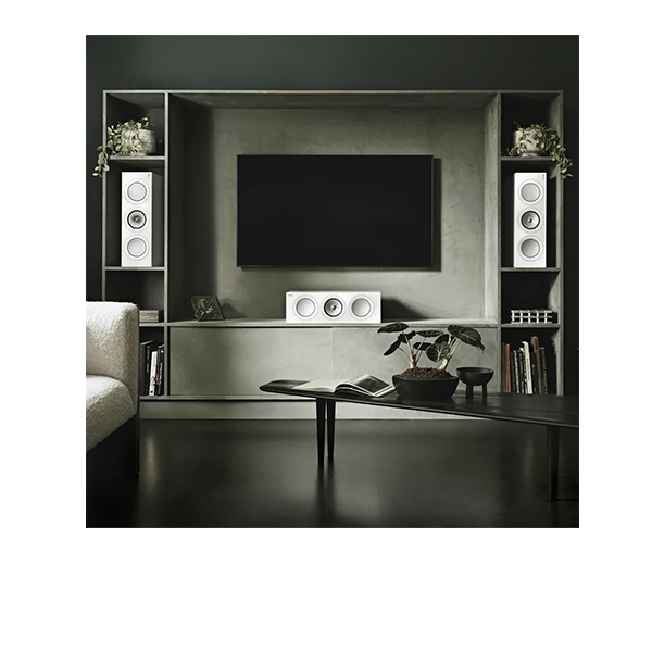 KEF R6 Meta - Compact Three Way Centre Channel Speakers