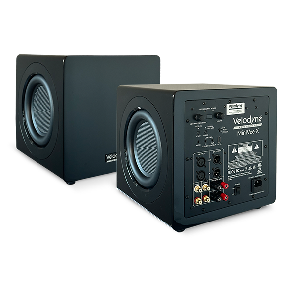 Velodyne-Acoustics-MiniVee-X Active Subwoofer / Home Audio Subwoofer