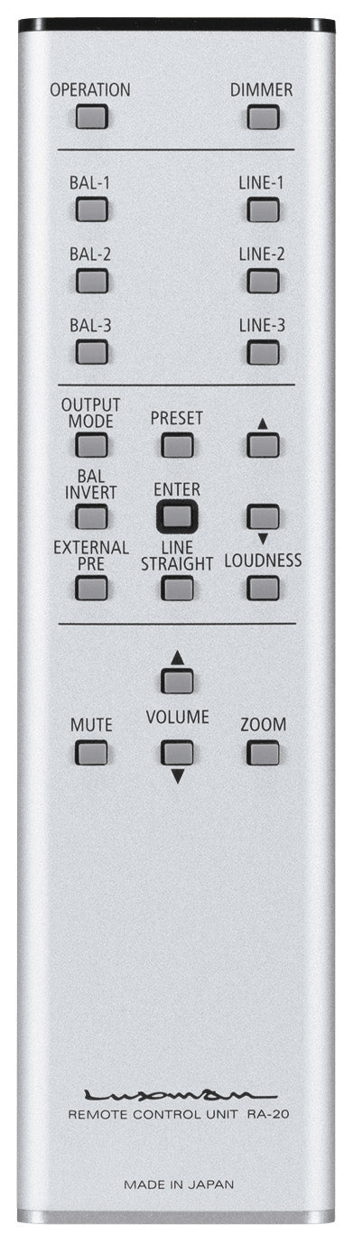 Luxman C-10X remote