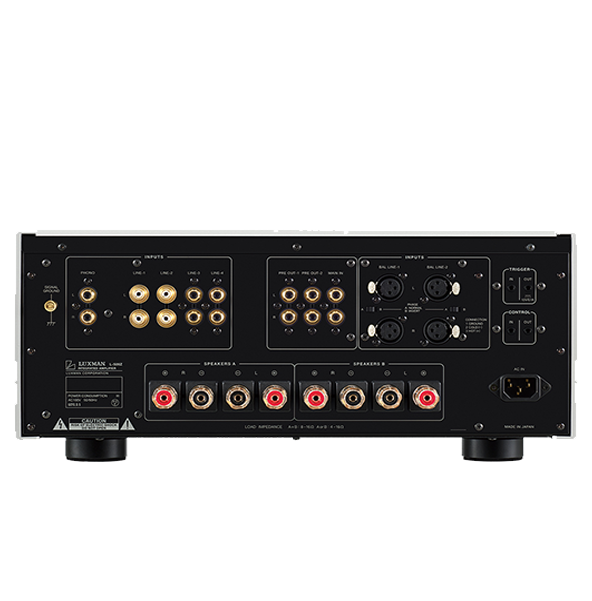 Luxman L-509Z back