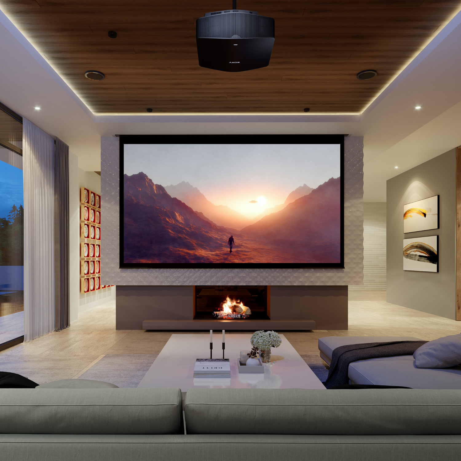 How To Set Up Your Sony Projector for Your Home?