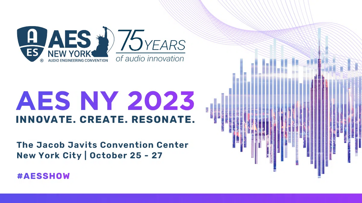 AES Annual Meeting and International Conference 2023 in NYC