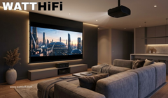 What are the different types of projector screens suitable for home use?