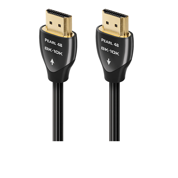 AudioQuest Pearl 48 48Gbps HDMI Cable (8K-10K Ultra HD, HDR, eARC, Gaming) 