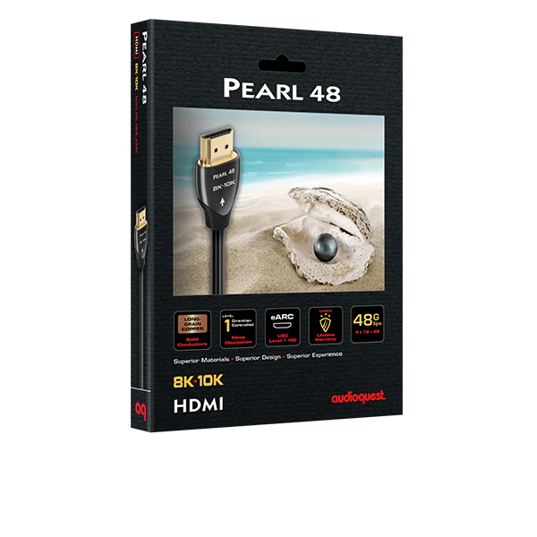 【未使用】AudioQuest Pearl48 8K-10K HDMI 3m Audioquest Pearl 48 HDMI Cable — HifiHut