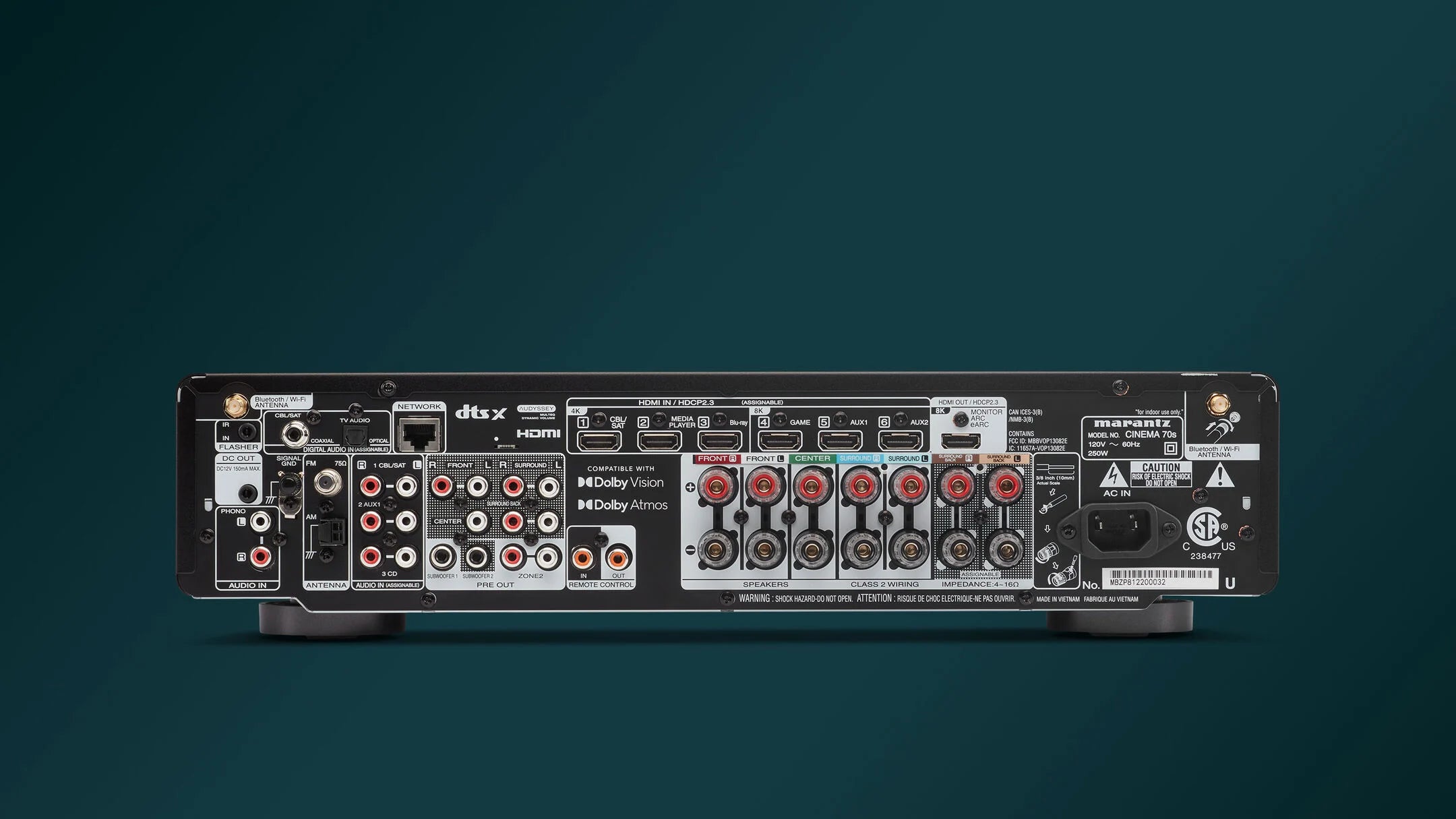 Marantz Cinema 70 - 7.2 Channel AVR (Audio Video Reciever) Marantz Cinema 70 - 7.2 Channel AVR (Audio Video Reciever)