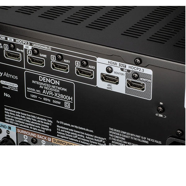 Denon AVR-X2800H - 7.2 Channel img4