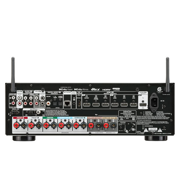 Denon X1800H - 7.2 Channel AVR img4