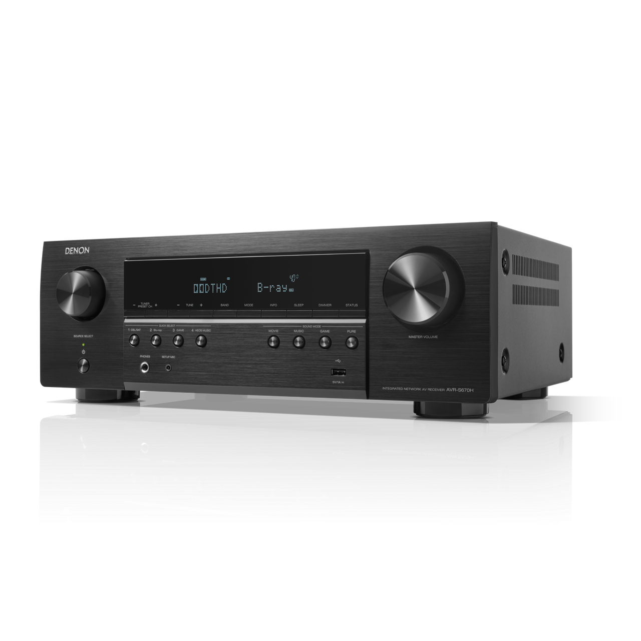 Denon S670H - 5.2 Channel AVR