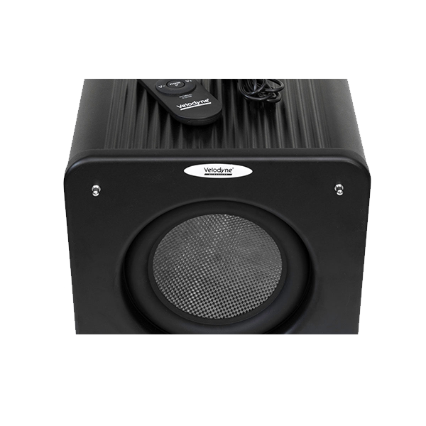 Velodyne Acoustics MicroVee X Active Subwoofer (Ultra-Compact Home Audio Subwoofer)