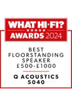 What Hi-Fi? Awards 2024, Product of the Year, Floorstanding Speaker