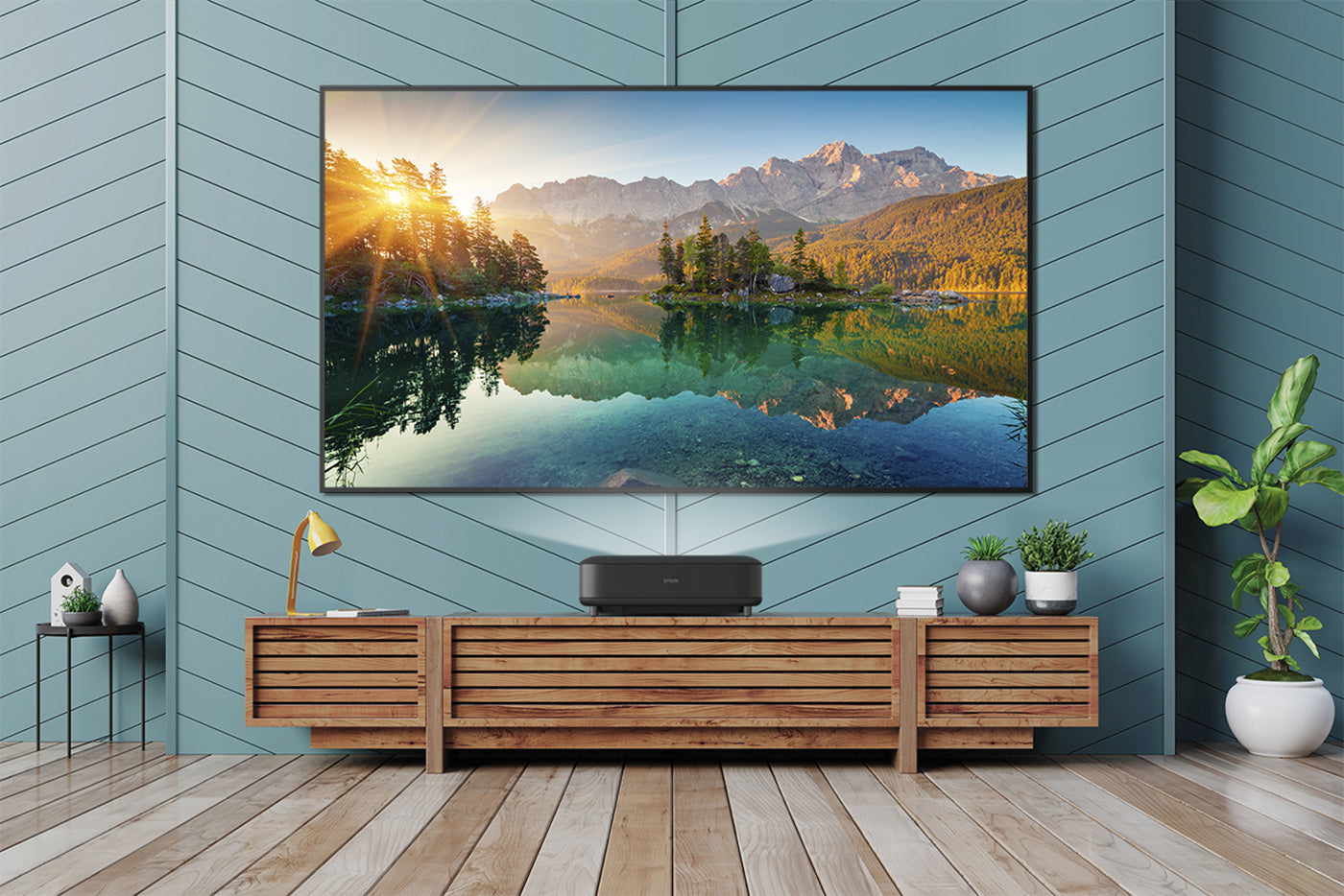 EpsonEH-LS650B 4K PRO-UHD Laser Projection TV