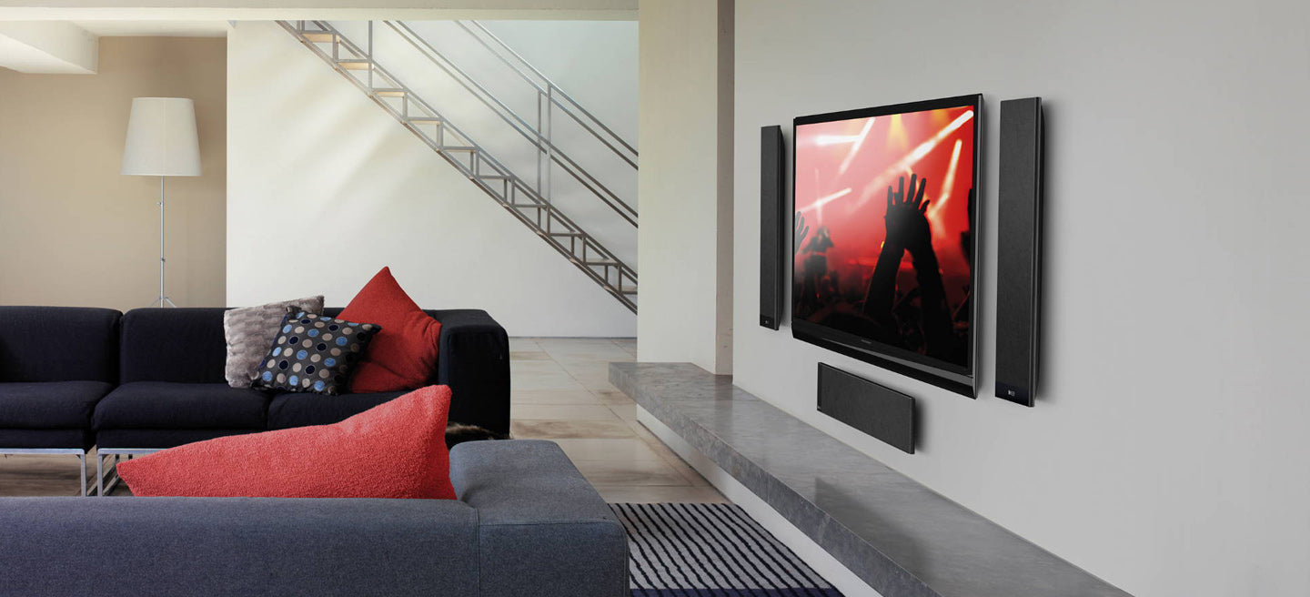 T301 Satellite Speakers - Slim Profile Full Sized Satellite Speakers